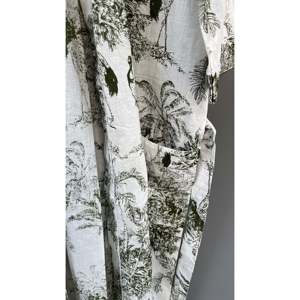 Robe kimono légère en coton pour femme avec imprimé floral, coupe ample, peignoir - Product Image 3