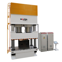 Presse hydraulique SMC de 1600 tonnes à pompe servo automatique pour le moulage par compression de palettes en plastique et le emboutissage profond de matériaux composites
