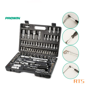Prowin RTS SKU 10251 Sửa Chữa Ô Tô Dụng Cụ Xe 94 Chiếc <span class=keywords><strong>Kit</strong></span> 1/2 "1/4" Ratchet Xử Lý Cờ Lê Herramientas Dụng Cụ Cầm Tay Bit Bộ Ổ Cắm - Product Image 1