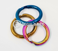 Cincin Hidung Babi/Kambing Regal Impex Warna-warni dari Baja Anti Karat/Kuningan/Aluminium - Alat Peternakan untuk Diagnosis dan Injeksi Tanpa Penusukan Hidung