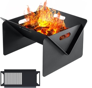 Firepits de hoguera de diseño exclusivo para hoguera exterior y chimeneas al aire libre Firepit de leña de acero resistente para hoguera - Product Image 3