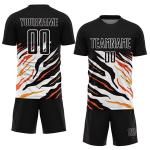 ชุดเสื้อทีมฟุตบอลสำหรับผู้ชายและผู้หญิงชุดเสื้อฟุตบอลแบบสั่งทำชุดเสื้อเจอร์ซีย์แห้งเร็วระบายอากาศได้ดี - Product Image 6