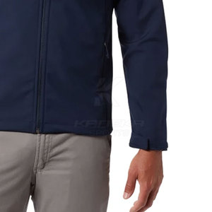 Chaqueta de Invierno Softshell para Hombre KANEKA SPORTS - Ligera, Duradera, Cálida, con Cuello Alto, Ecológica, Transpirable, de Poliéster/Algodón/Nailon - Product Image 6