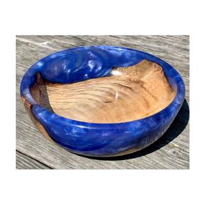 Tazón de Resina de Lujo Hecho a Mano con Acabado Brillante y Elegante, Diseño Sofisticado, Ecológico y Ligero para Centro de Mesa en Fiestas y Cocina - Product Image 3