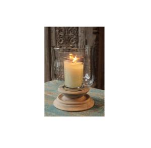 Bougeoir décoratif en bois design élégant pour la maison bougeoir en bois et en verre de haute qualité à un prix abordable - Product Image 1