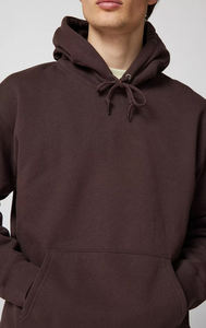 Sweat à capuche décontracté 100% coton Streetwear pull-over polaire pour hommes Vente en gros logo personnalisé impression broderie plaine sweat à capuche - Product Image 3