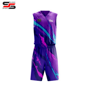 Vente en gros d'uniformes de basket-ball respirants à séchage rapide personnalisés avec logo personnalisé pour les sports d'équipe - Product Image 5