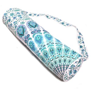 Bolsa de Yoga de Verano para Mujer, de Algodón, Ligera, de Lujo, con Cierre de Cremallera, Correa para el Hombro, para Gimnasio y Viajes - Product Image 3