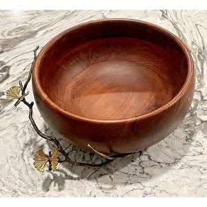 Bol de service en bois tendance de l'industrie de vente chaude ustensiles de cuisine fantastiques pour les cadeaux de pendaison de crémaillère - Product Image 5