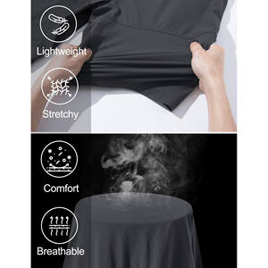 Pantalones cortos Cargo de algodón 2025, pantalones cortos de malla transpirable para entrenamiento físico de verano, ropa de calle informal para hombre, pantalones cortos para correr con múltiples bolsillos para hombre - Product Image 5