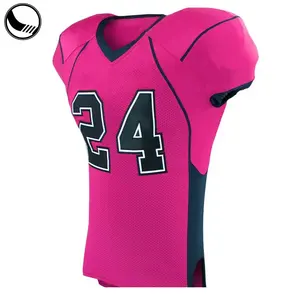 Uniforme de football américain de haute qualité personnalisé le plus vendu ensemble chemises respirantes avec un style unique pour les vêtements de sport en gros - Product Image 4