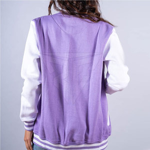 Vestes Letterman pour femmes en tricot, fabriquées au Pakistan, à col montant, personnalisables, imperméables, respirantes et à séchage rapide, en matière de qualité supérieure pour l'hiver - Product Image 3