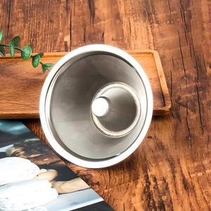 W loại phin cà phê Lọc lưu trữ cho cà phê lọc cà phê Máy lọc thép không gỉ lọc cà phê - Product Image 6