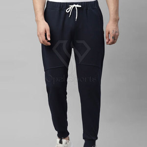 Hot Selling Men's Casual <b>Joggers</b> Fashionable New Arrival <b>Lightweight</b> 100% Cotton Mid Waist Design-Customizable! - Product Image 1