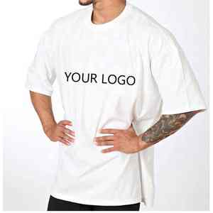 New Comfortable <b>Men</b> T-Shirts 100% Cotton <b>Short</b> <b>Sleeve</b> Boxy Oversized T-shirt in Any Color Design Plain Solid Color <b>Men</b> T-Shirts - Product Image 5