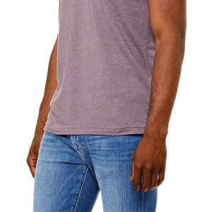 เสื้อยืดผ้าฝ้ายออร์แกนิกสำหรับผู้ชาย220 GSM รุ่นใหญ่พิเศษคอกลมทรงสลิมฟิตสำหรับการออกแบบตามสั่ง - Product Image 4