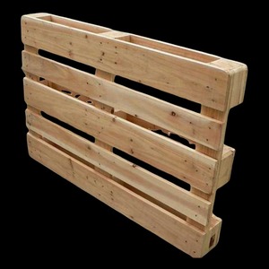 Paletas de madera europeas ecológicas de alta calidad, entrada de 4 vías, pino de una cara, nuevo usado, 1200x1000mm para almacenes de almacenamiento industrial - Product Image 2