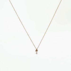 Collier de forme ronde en or jaune massif de pureté 14 carats de style vintage pièce de déclaration délicate avec diamant pour son coût d'usine - Product Image 1