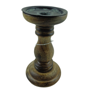 New Decorative Metal <b>Candle</b> <b>Holder</b> Grey With <b>Copper</b> Antique Classic Style <b>Candle</b> <b>Holder</b> for Christmas Decoration - Product Image 2