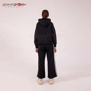 เสื้อฮู้ดแขนยาวระบายอากาศสำหรับผู้หญิงมีฮู้ดพิมพ์ลายทันสมัยและมีฮู้ดปรับได้ - Product Image 6