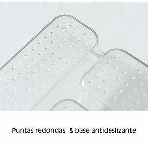 CASAMAX WL AA-2554 Cestello Organizzatore per Posate Durevole per Cassetti da Cucina, Vassoio Porta Utensili Multifunzione in Acrilico Trasparente - Product Image 6