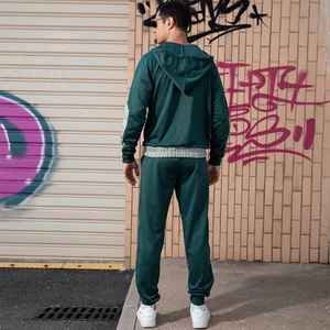 Chándal informal OEM personalizado con tejido transpirable y cortavientos, diseño sin costuras, secado rápido, traje deportivo - Product Image 6