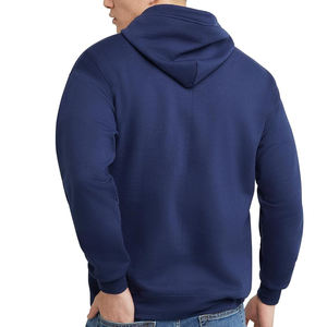 เสื้อฮู้ดโลโก้ผ้าฝ้ายพิมพ์ลายขนแกะ500GSM สำหรับผู้ชายผ้าคอตตอนหนาออกแบบโลโก้ได้ตามต้องการ - Product Image 2