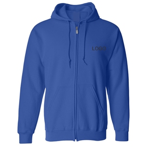 Custom Design Logo Unisex Blank Full Face Zip Hoodies - Product Image 4