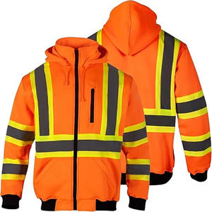 Veste de sécurité vente en gros de haute qualité légère professionnelle OEM ODM 2022 veste de sécurité à glissière avant pour hommes fabriquée par des vêtements de sport - Product Image 1