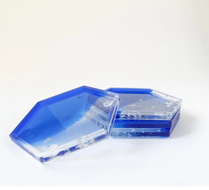 Epoxy Resin <b>Coaster</b> <b>for</b> Restaurant <b>Drink</b> <b>Coaster</b> High Standard Quality at Competitive Rate resin <b>coaster</b> - Product Image 2