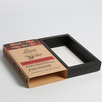 Boîte d'emballage cosmétique biodégradable imprimée sur mesure emballage de cigarettes en carton recyclé à ouverture facile avec doublure en éponge
