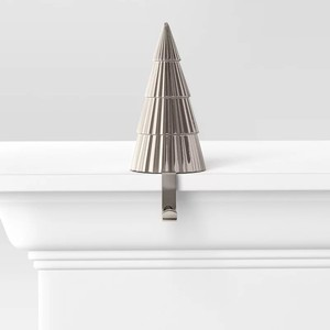 Luxury Silver Metal Christmas Tree Shape Stockholder Home Decoration Use in High Quality - Product Image 4