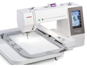 LIVRAISON À DOMICILE Machine à broder Janome Memory Craft 500E originale - Product Image 1