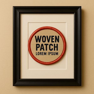 Etiqueta de Marca de Parche Tejido Personalizado para Ropa, Proveedor Mayorista de Etiquetas de Ropa con Logotipo Tejido Personalizado - Product Image 2