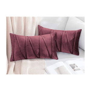 Coussin moderne 16x16 pouces 100% coton gris brodé avec des pigments naturels pour la vente en gros et la personnalisation de la marque Expédition rapide - Product Image 2