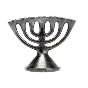 12 pulgadas de latón puro judío religioso clásico Menorah Hanukkah judía Menorah 7 brazo Menorah 9 brazo Hanukkah venta al por mayor precio barato - Product Image 6