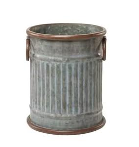 Vente chaude fabriqué à la main jardinière en métal attrayant brillant intérieur/extérieur Pot de fleur décoration de la maison fournitures de jardin - Product Image 2