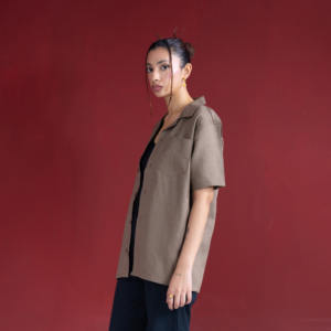 Marron couleur été nouvelles femmes col en v hauts Yoga course Gym décontracté sport rapide Sexy Offre Spéciale confortable à manches courtes hauts - Product Image 5