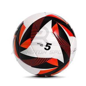 ลูกบอลฟุตบอลดีไซน์สำหรับฝึกซ้อมและกีฬาลูกบอลออกแบบโลโก้ได้ตามต้องการ - Product Image 4