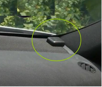 Antenne GPS L1 adhésive facile à installer avec câble RG174 (3 mètres) + connecteur mâle SMA pour dispositif de suivi de véhicule