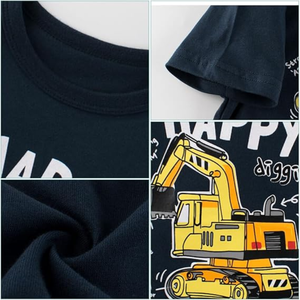 Camiseta de algodón de punto para niño pequeño, ropa de Boutique con apliques personalizados, ropa de verano para niño, camisas - Product Image 6