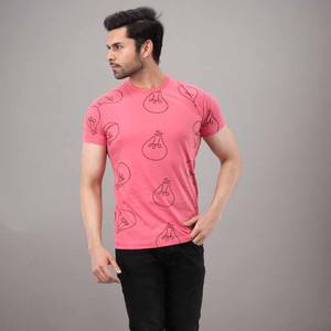 100% camisetas de sublimación de sensación de algodón y poliéster, camisetas de microfibra personalizadas con impresión Digital, espacios en blanco lisos de tamaño de EE. UU. - Product Image 4