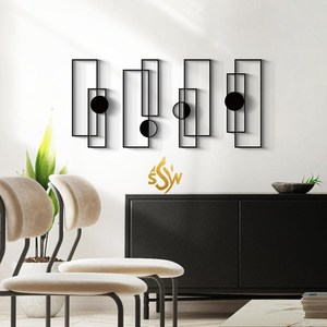 ศิลปะแขวนผนังสีดำธรรมชาติแบบคลาสสิกศิลปะแขวนผนังทำด้วยมือคุณภาพสูงแขวนผนังสีดำสำหรับตกแต่งห้องรับประทานอาหาร - Product Image 1