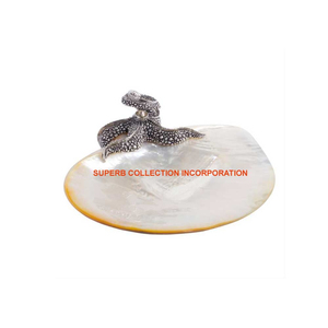 Exclusive Quality White Metal Serving <b>Bowl</b> Modern Design Fruit Serving <b>Bowl</b> For Home Decoration Use - Product Image 2