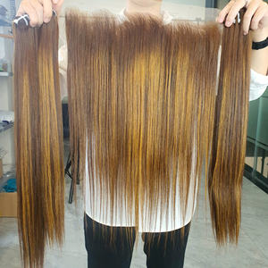 Peluca frontal de encaje frontal de cabello humano virgen 13x4 transparente HD para mujeres vietnamitas peluca frontal recta de calidad HD - Product Image 6