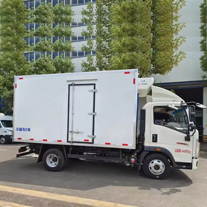 Howo 2ton 3ton 5ton <b>Refrigerator</b> Truck or Wagon Cargo <b>Refrigerator</b> Box Refrigerated Van Truck Mini Freezer Truck - Product Image 1