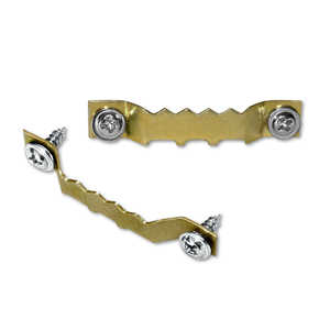 Juego de 10 Colgadores de Latón con Forma de Sierra para Marcos de Fotos Metálicos - Product Image 2