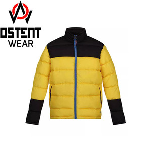 Veste d'hiver matelassée unisexe de haute qualité en toile imperméable et respirante, design à bulles, capuche brillante amovible - Product Image 3