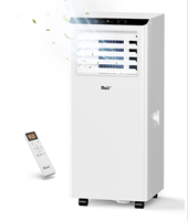 Climatiseur mobile split Midea PortaSplit 12000-18000 BTU à fréquence variable, refroidissement, télécommande, mode silencieux pour usage domestique
