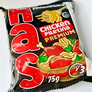 HAS Premium <b>Halal</b> Fried Chicken 3 Minute Meal Instant <b>Noodle</b> Block Wheat Flour 75g Bulk Pack 18% Fat 12 Months Shelf Life DEM - Product Image 3
